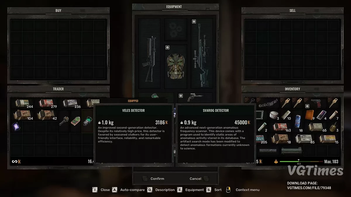 S.T.A.L.K.E.R. 2: Heart of Chornobyl — Detektor "Svarog"