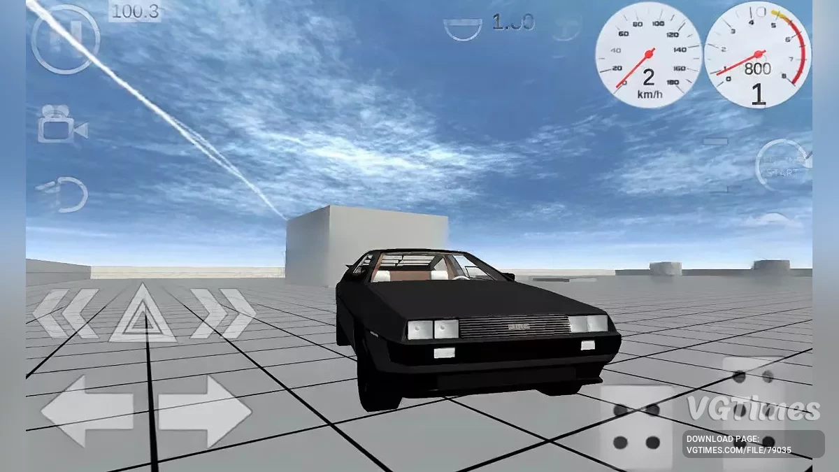 Simple Car Crash Physics Sim — DMS DeLorean