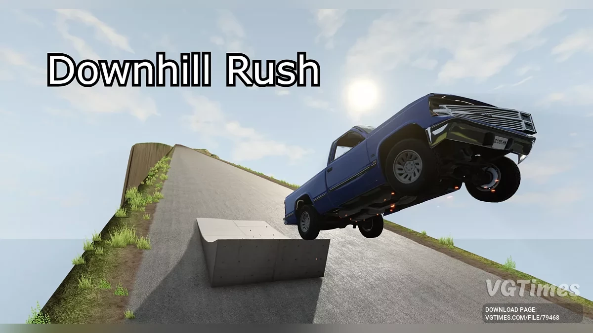 BeamNG.drive — Dovnhill Rush B1.0 (0,34.s)