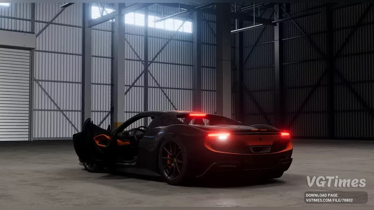 BeamNG.drive — Ferrari 296 v1.0 (0.34.x)