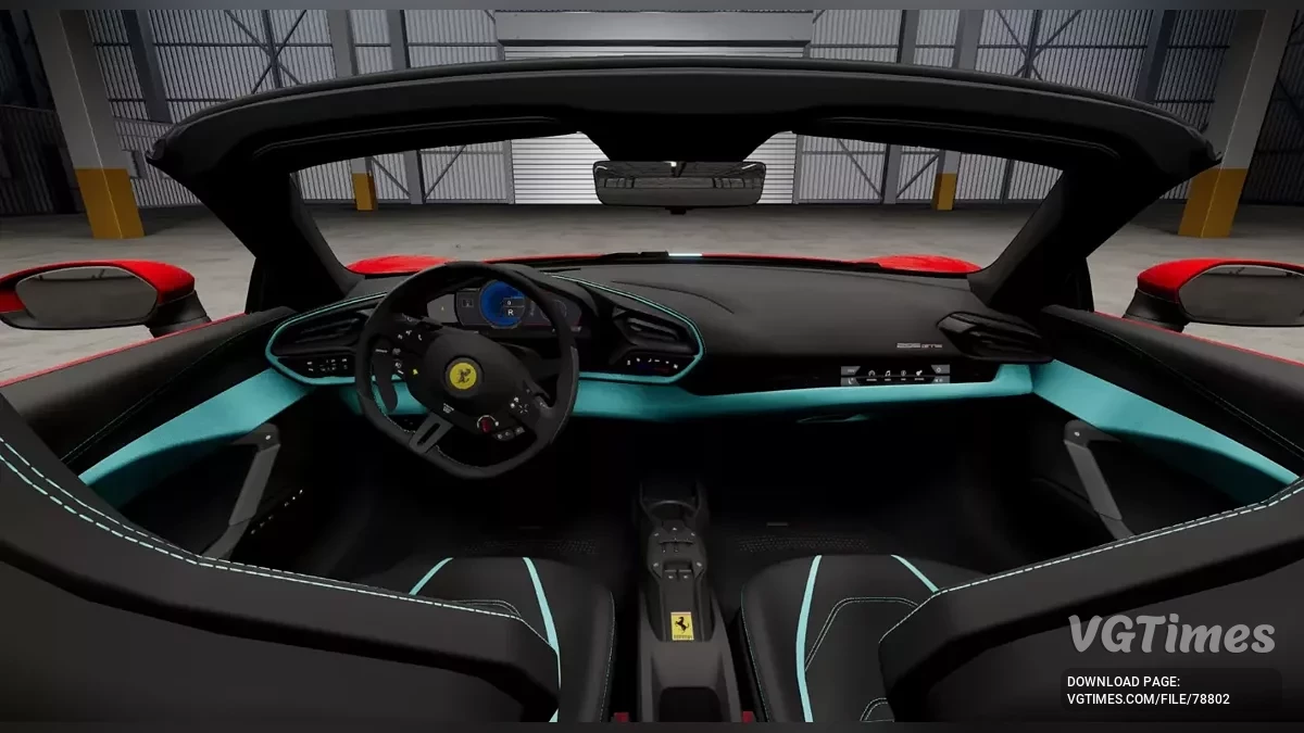 BeamNG.drive — Ferrari 296 v1.0 (0.34.x)