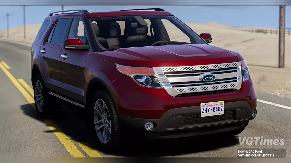BeamNG.drive — Пак Ford Explorer (0.34.x)