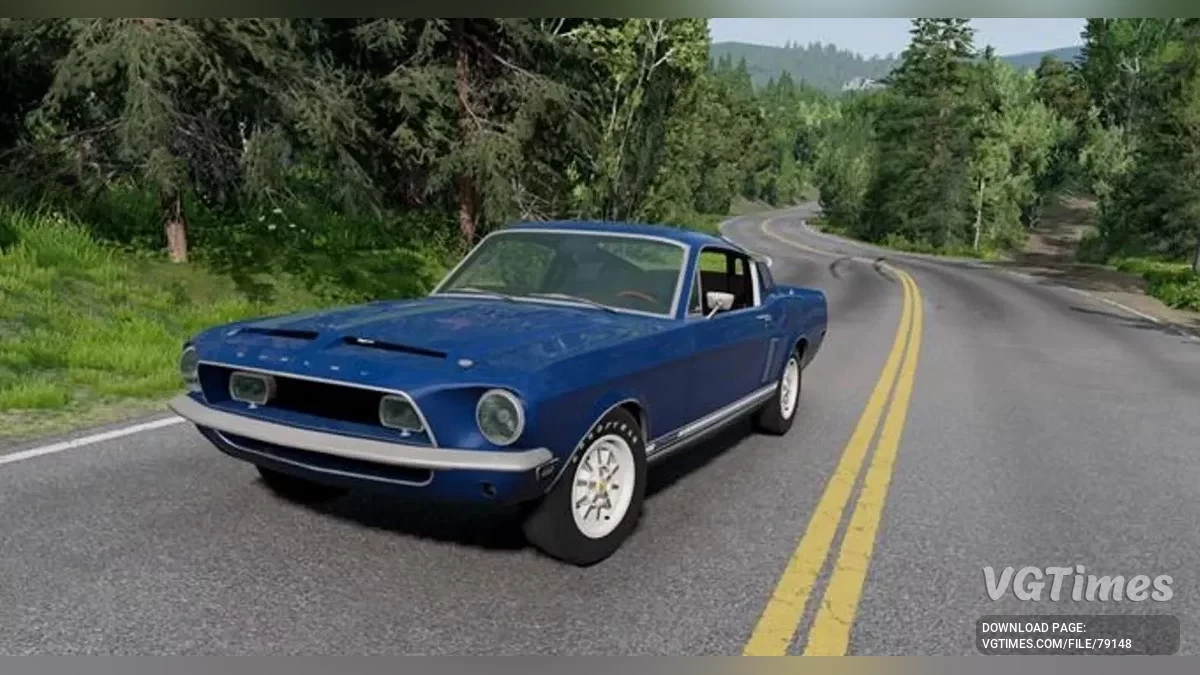 BeamNG.drive — Ford Mustang 1968 (0.34.s)