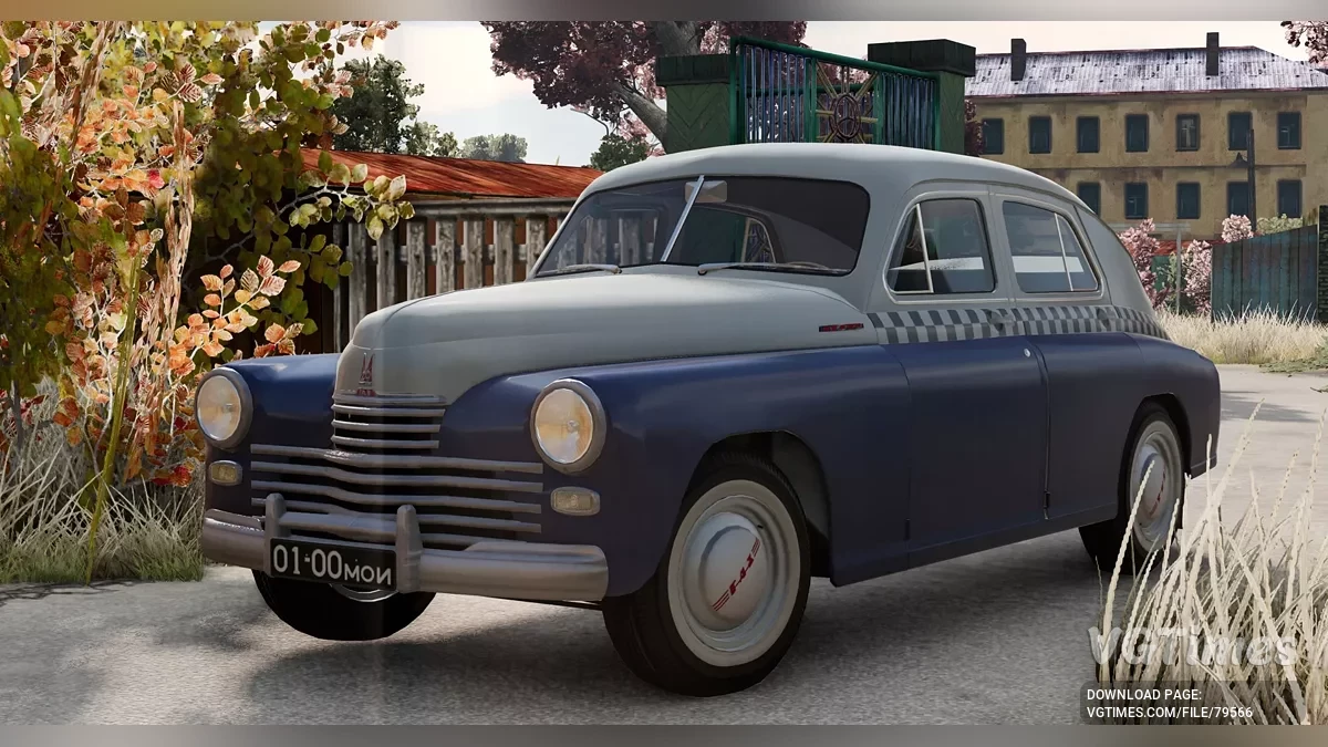 BeamNG.drive — Gaz M-20 Victory B1.0 (0.34.s)