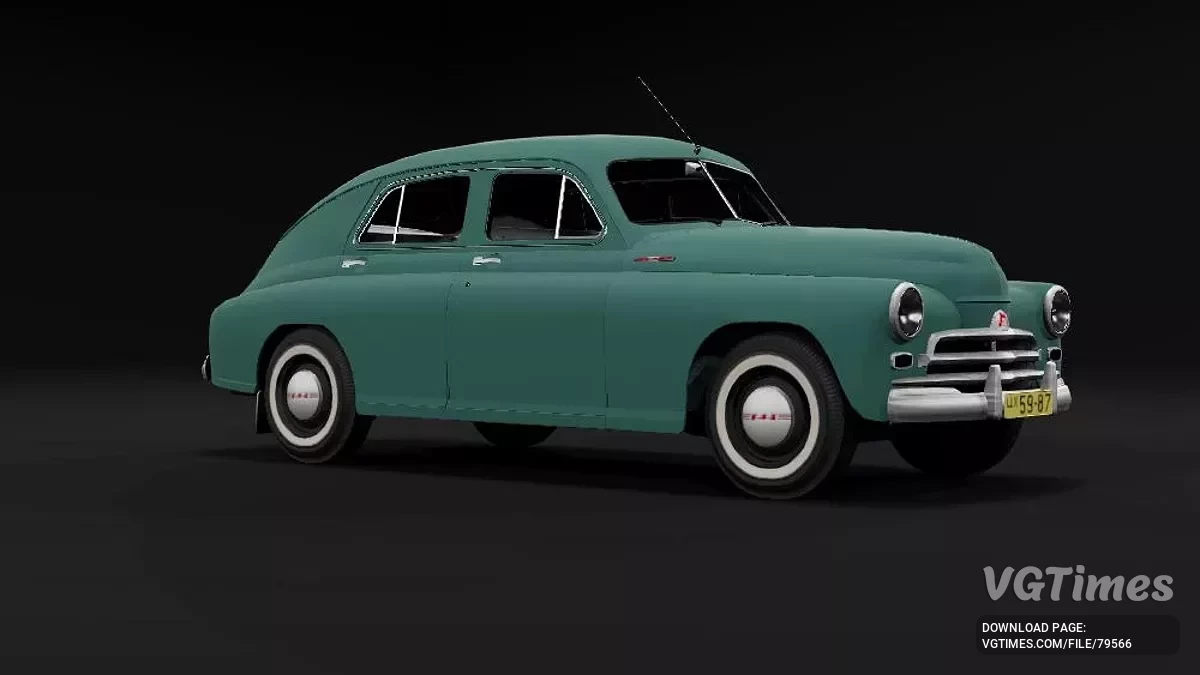 BeamNG.drive — GAZ M-20 Pobeda v1.0 (0.34.x)
