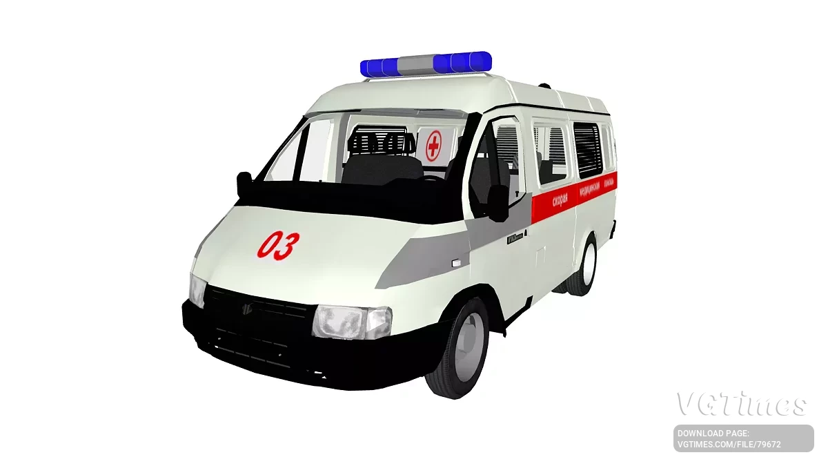 Simple Car Crash Physics Sim — Gazelle ambulance