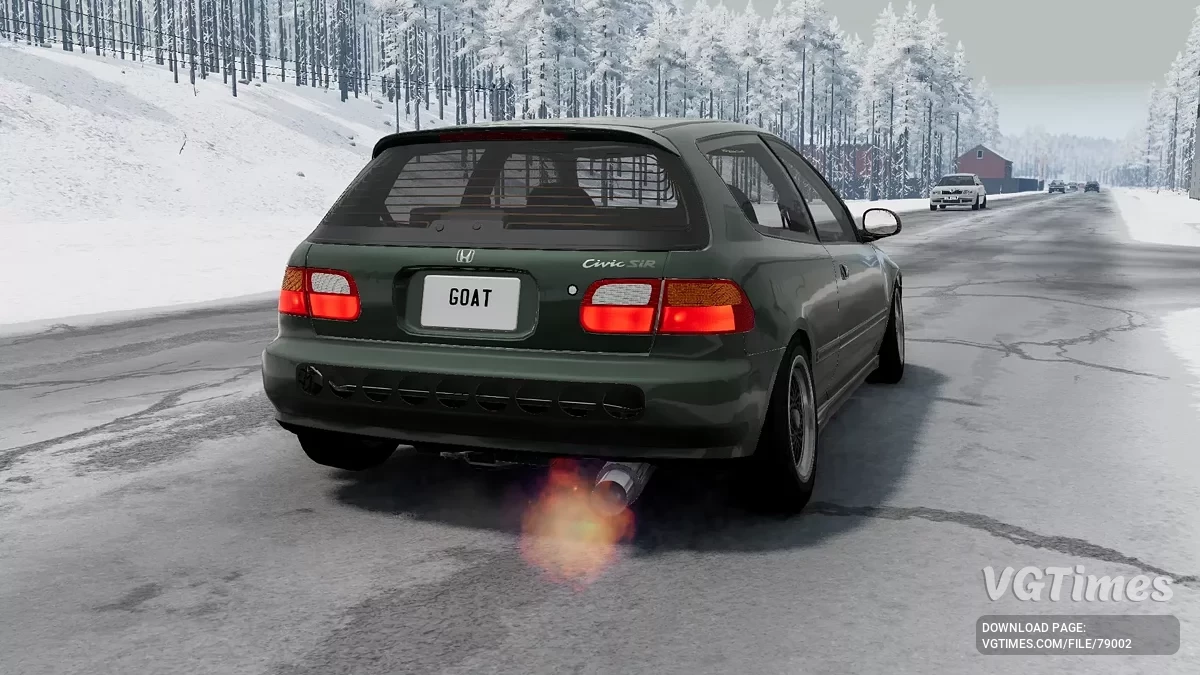 BeamNG.drive — Honda Civic EG6 v1.2 (0.34.x)