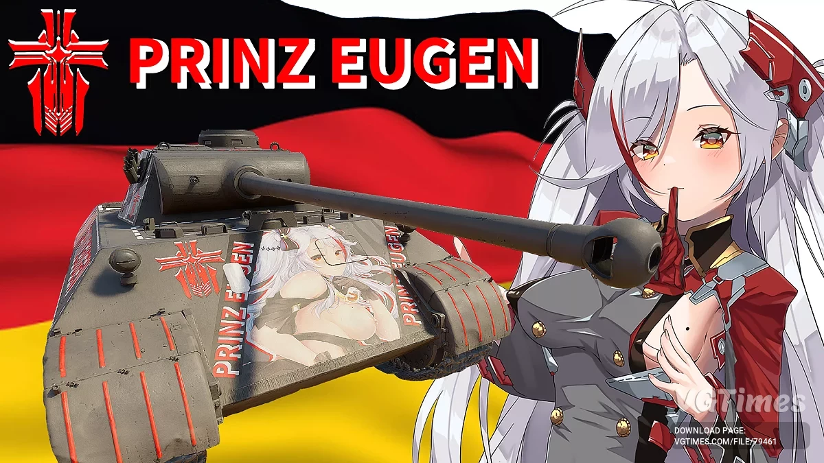 War Thunder — Camuflaje en VK 3002 (M) (Prinz Eugen)