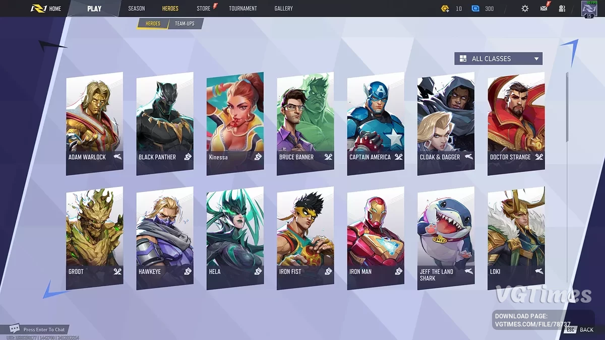 Marvel Rivals — Kinessa dari permainan Paladins