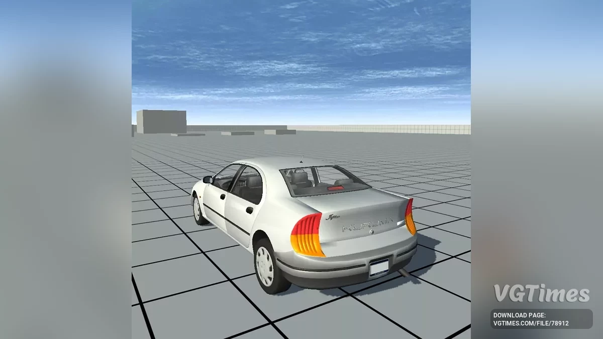 Not Simple Car Crash — Kuruma з гри GTA 3