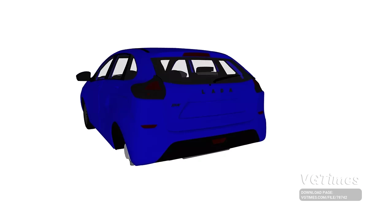 Simple Car Crash Physics Sim — Лада Xray