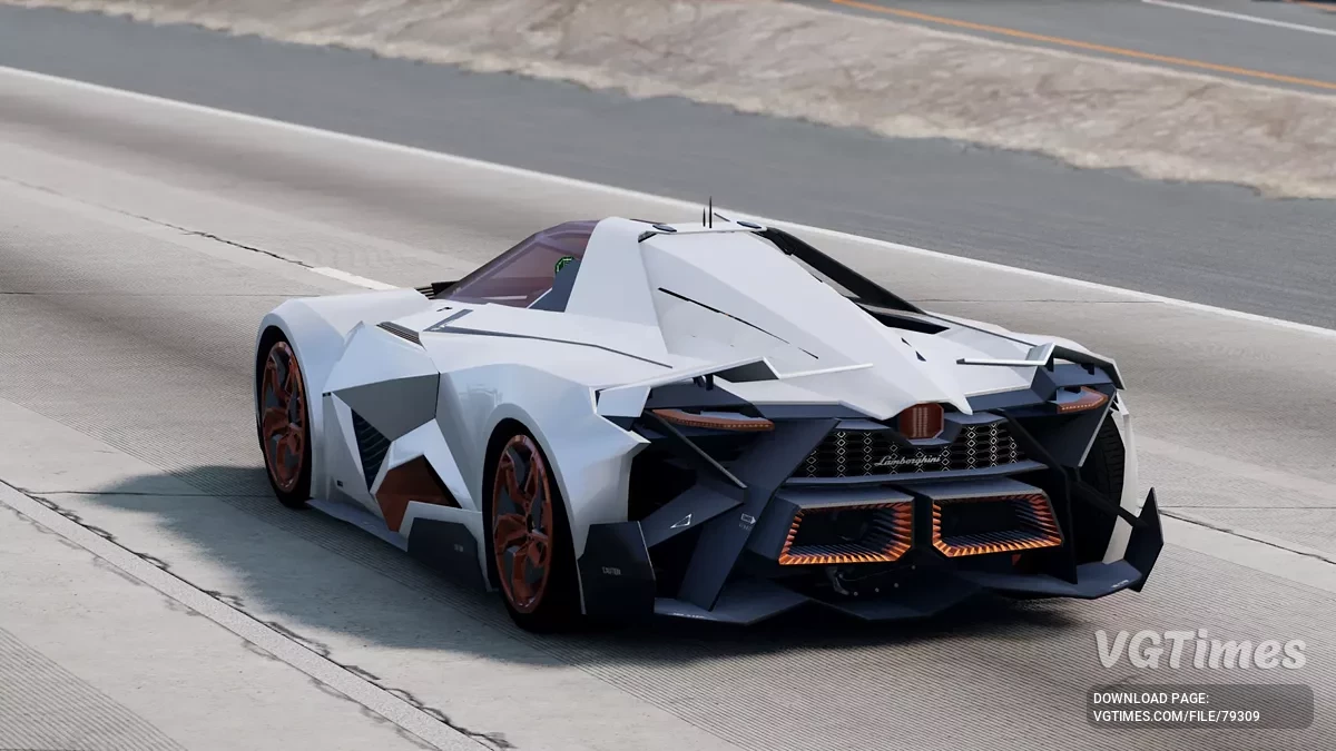 BeamNG.drive — Lamborghini Egoista v1.0 (0.34.x)