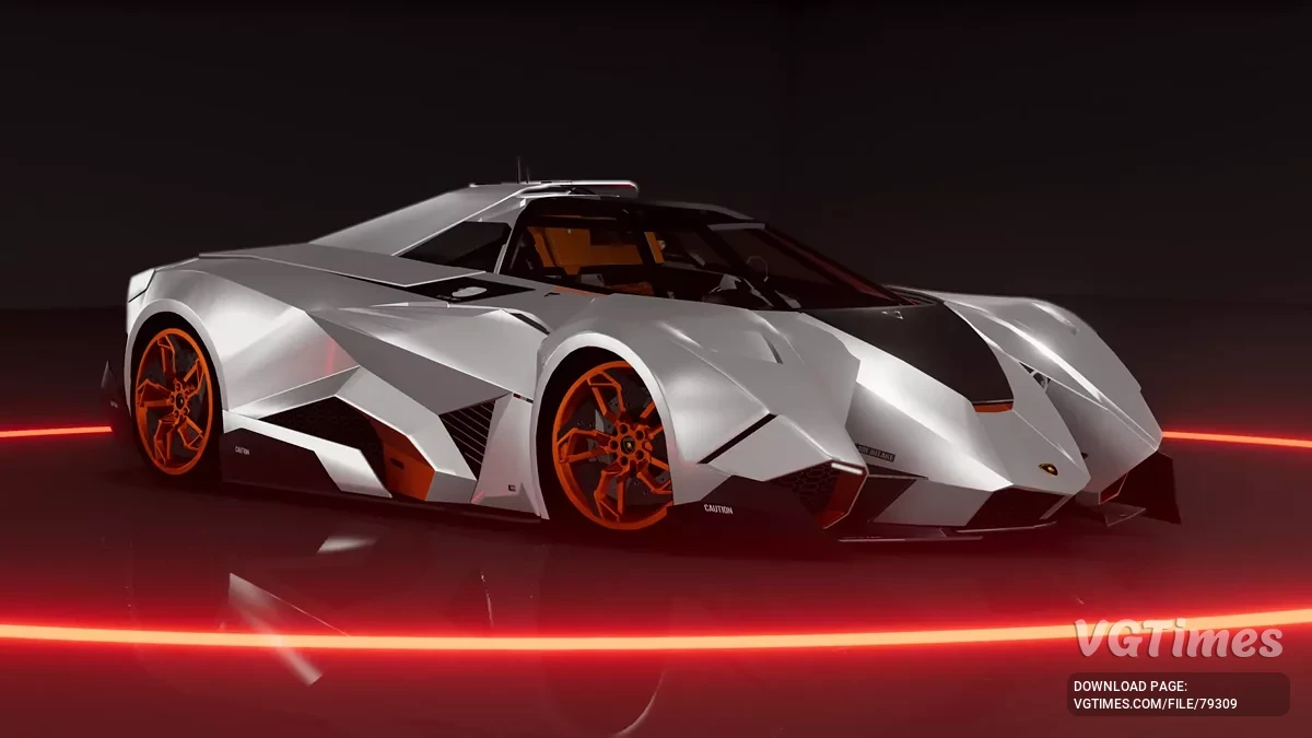 BeamNG.drive — Lamborghini Egoista v1.0 (0.34.s)