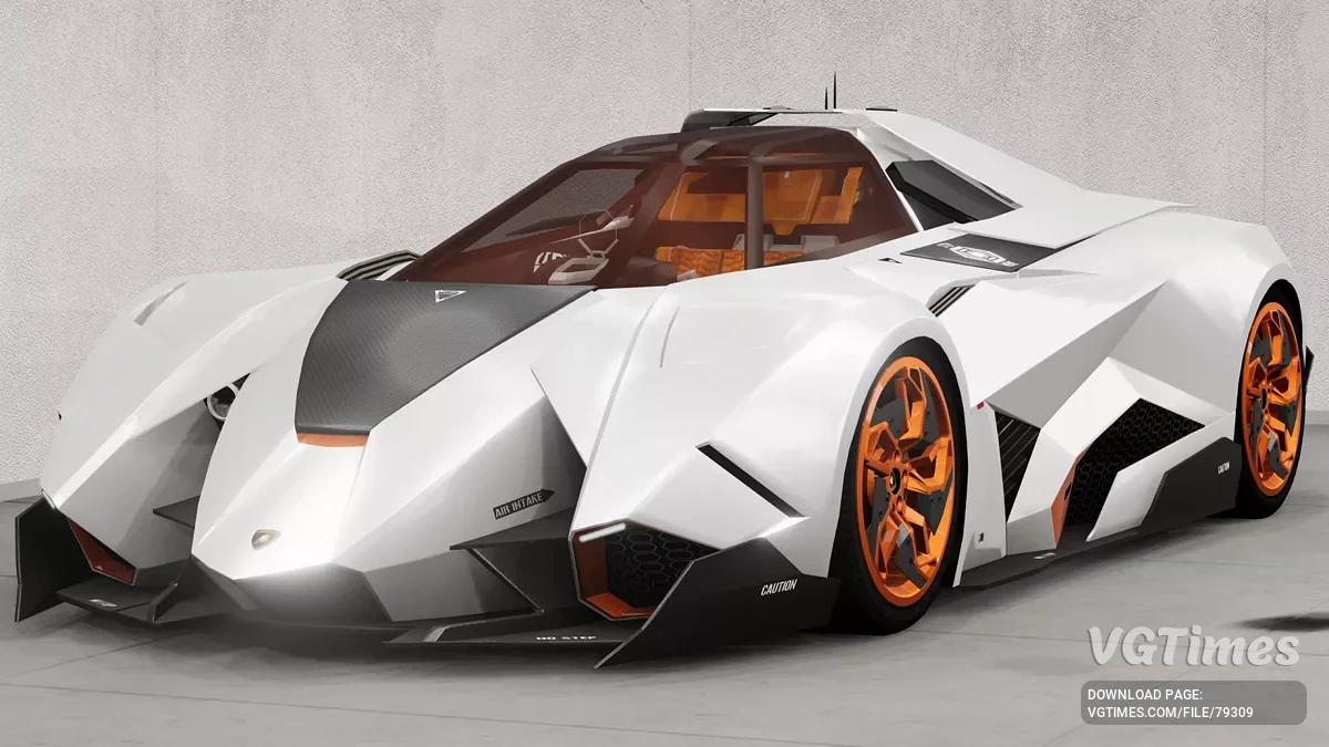 BeamNG.drive — Lamborghini Egoista v1.0 (0.34.x)