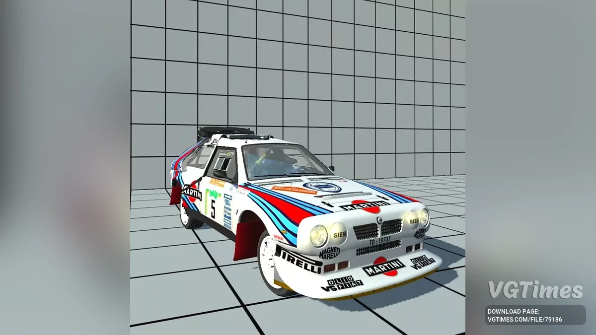 Not Simple Car Crash — Lancia Delta C4