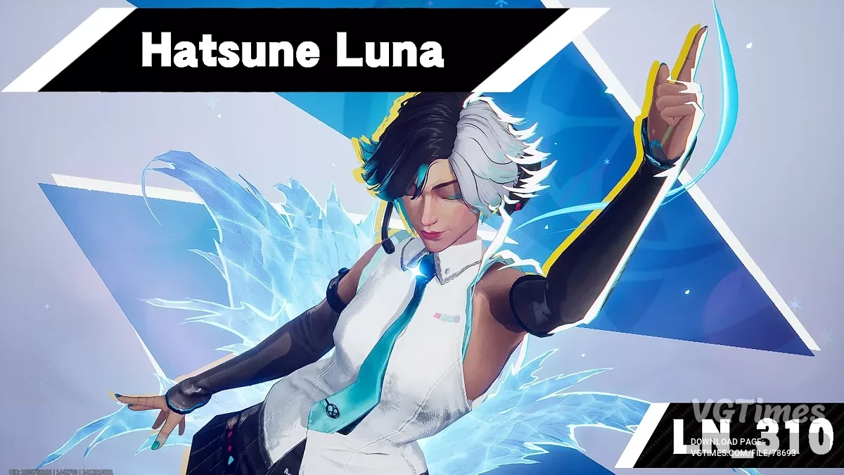 Marvel Rivals — Luna habillée en Hatsune Miku