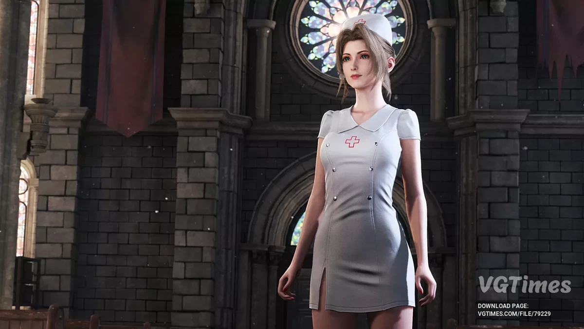 Final Fantasy VII Remake — Nurse Aerith