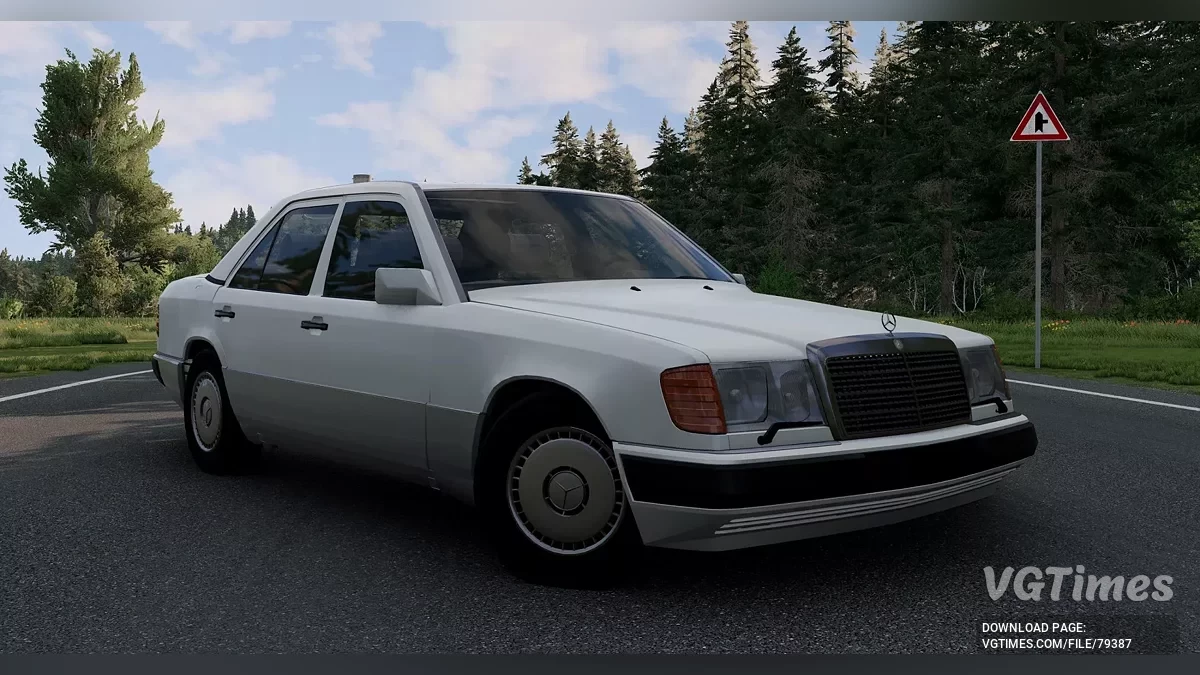 BeamNG.drive — Mercedes-Benz E-Class (B124) Edith v1.0 (0.34.s)