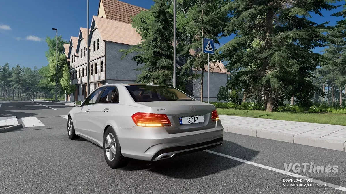 BeamNG.drive — Mercedes-Benz E-class W212 (0.34.x)