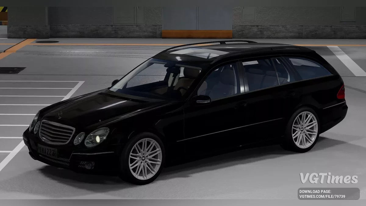 BeamNG.drive — Mercedes-Benz C211 B1.0 Actualización 2 (0.34.s)