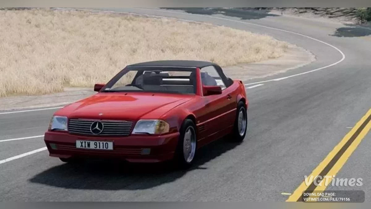 BeamNG.drive — Mercedes-Benz SL-Class R129 (0.34.s)