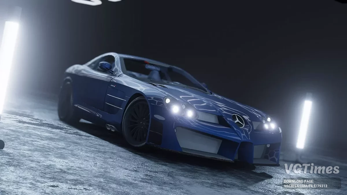 BeamNG.drive — Mercedes SLR 722 v1.1 (0.34.x)