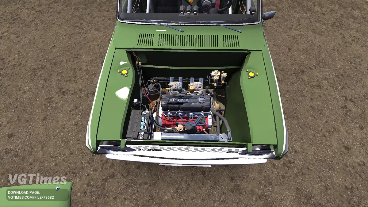 My Summer Car — Satsuma GT Semi-Stok untuk Balapan Rally