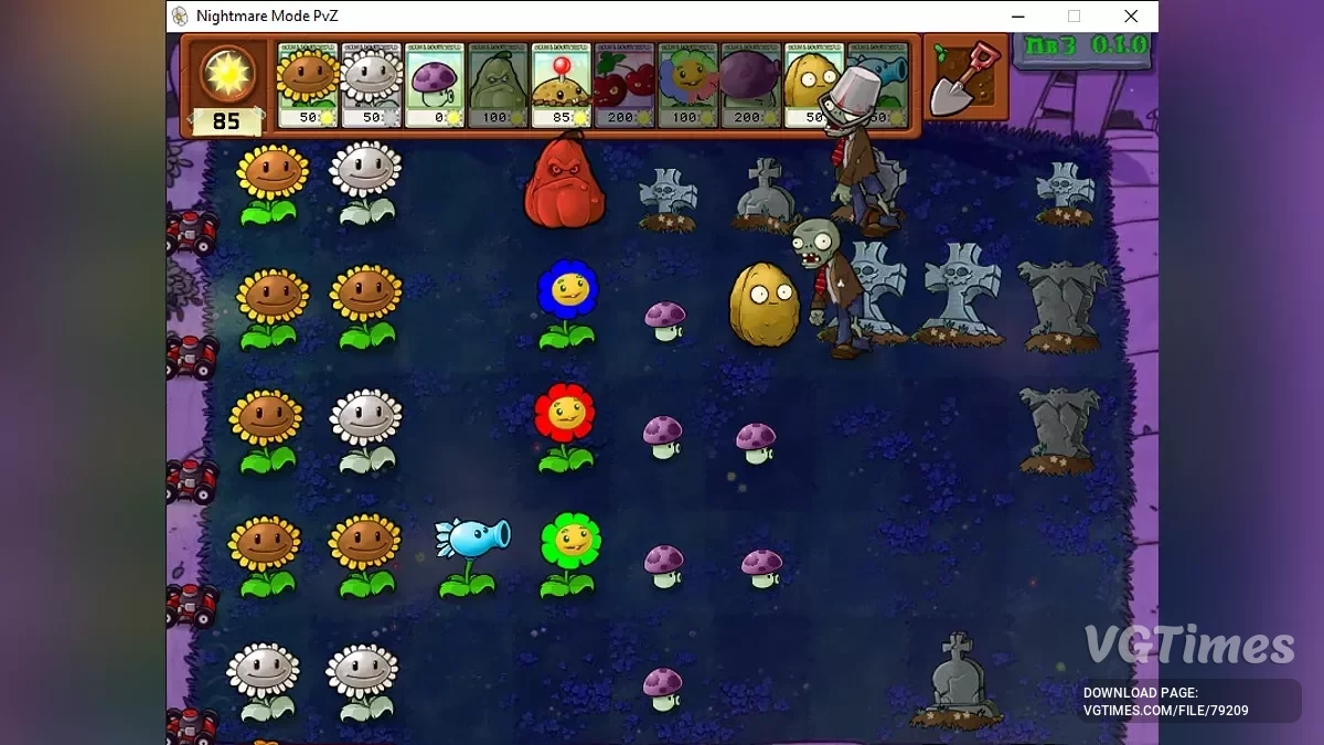 Plants vs. Zombies — Modo Pesadilla - mod pesadilla