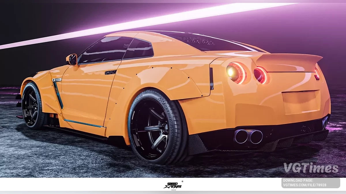 BeamNG.drive — NISSAN GT-R R35 v1.0 (0.34.x)