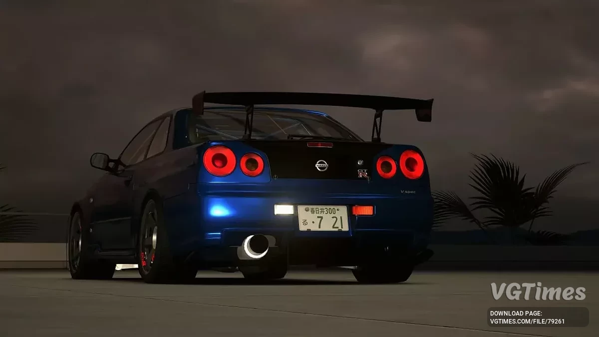 BeamNG.drive — Nissan GTR R34 v1.0 Odnowa (0.34.x)