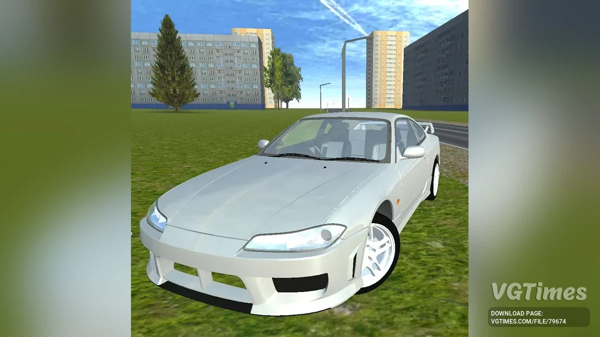 Simple Car Crash Physics Sim — Nissan Sylvia C15