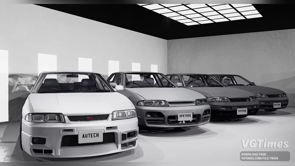 BeamNG.drive — Nissan Skyline ER33 V1.1 (0.34.x)