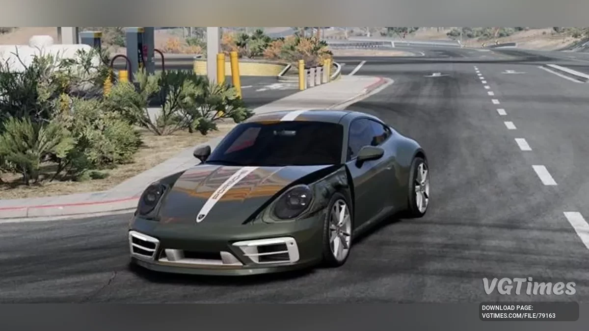 BeamNG.drive — Porsche 911/2 (0,34 s)