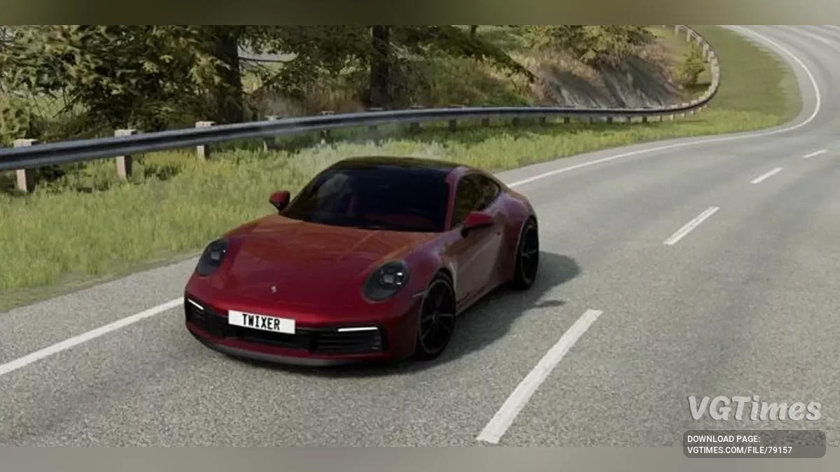 BeamNG.drive — Porsche 911/992 (0.34.s)