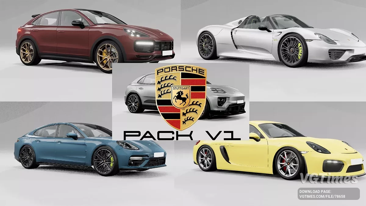 BeamNG.drive — Porsche Pask v1.0 (0.34.s)