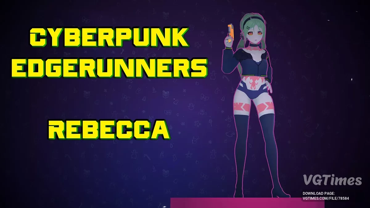 MiSide — Rebecca aus dem Anime Cyberpunk Edgerunners