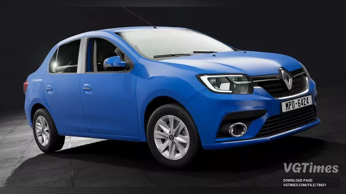 BeamNG.drive — Paket Renault Logan v1.0 (0.34.x)
