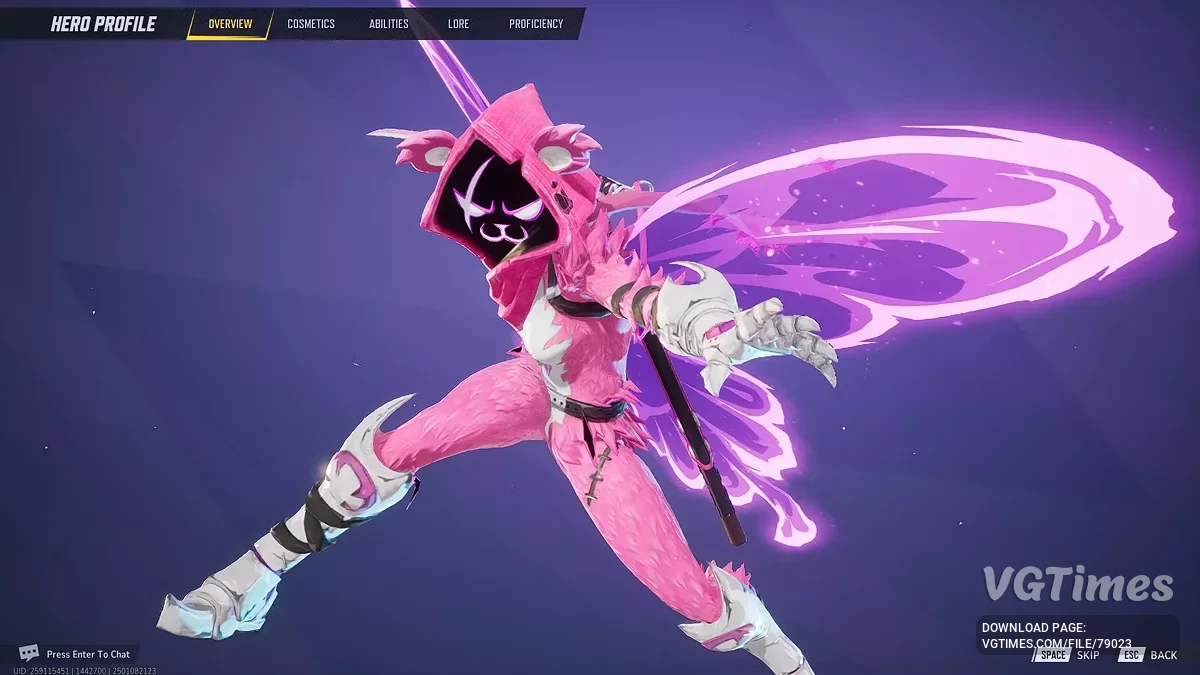 Marvel Rivals — Raven Rosa do jogo Fortnite