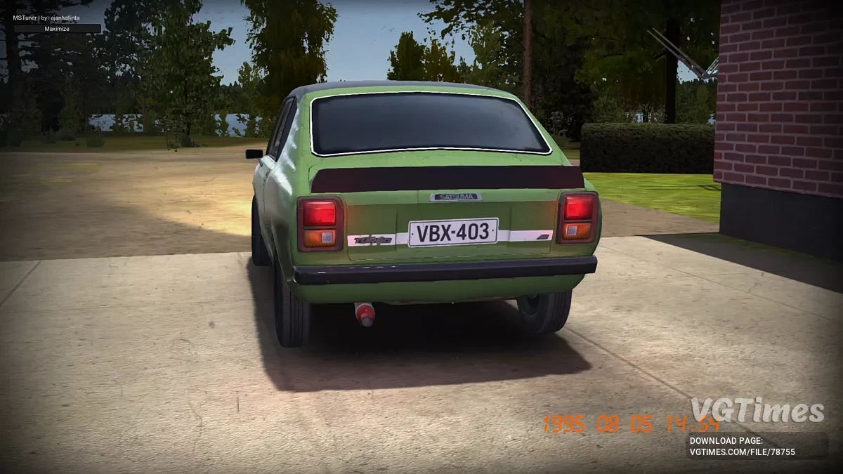 My Summer Car — Satsuma GT, сюжет не змінено, 1000000 марок