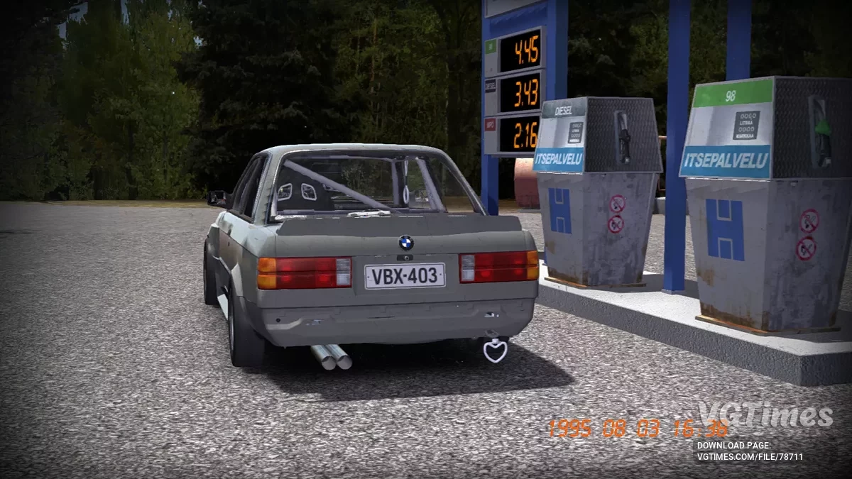 My Summer Car — BMW deportivo gris