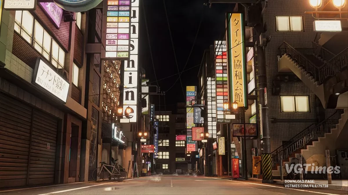 BeamNG.drive — Sotenbori, Osaka (Yakuza Seperti Naga) (0.34.x)