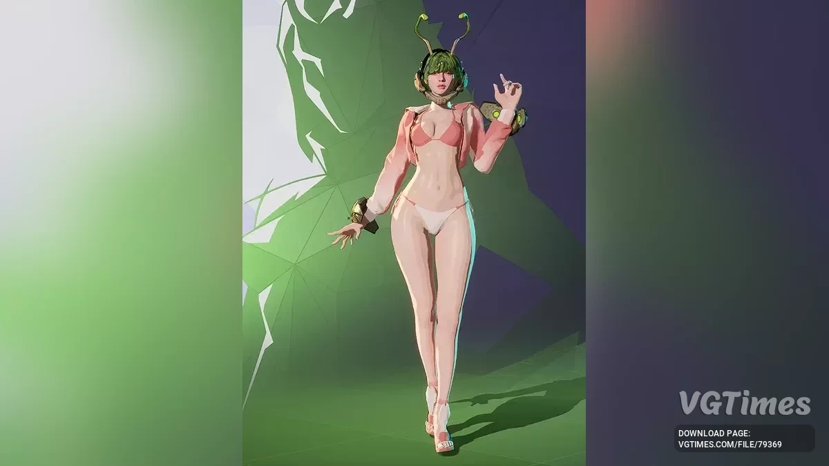 Marvel Rivals — Valbi dalam bikini dari permainan The First Descendant