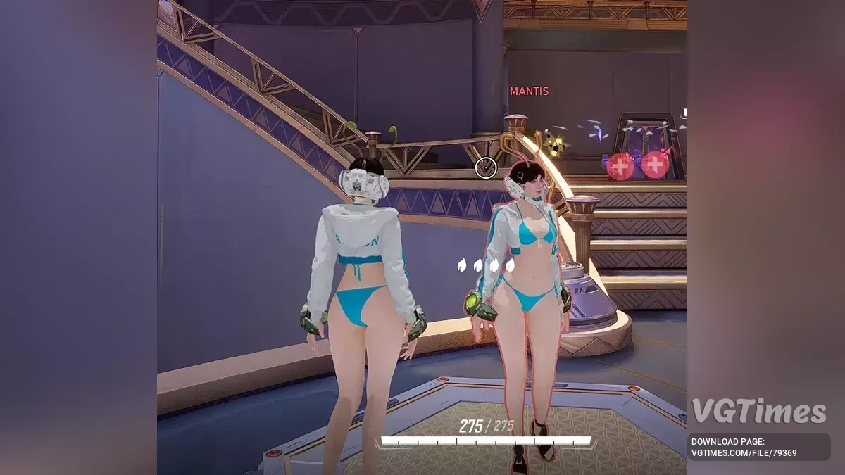 Marvel Rivals — Valbi dalam bikini dari permainan The First Descendant