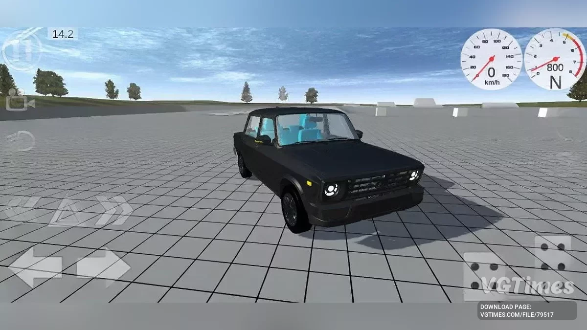 Simple Car Crash Physics Sim — VAZ 2107 urbano