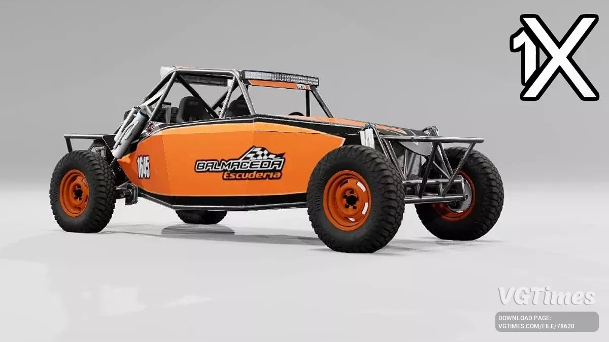 BeamNG.drive — Wubzco 1600 Car 1-X v1.0 (0.34.x)