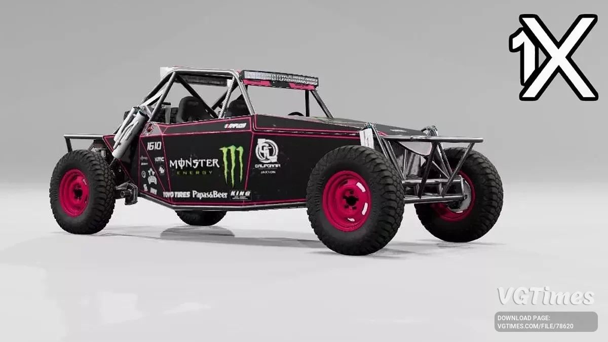 BeamNG.drive — Wubzco 1600 Car 1-X v1.0 (0.34.x)