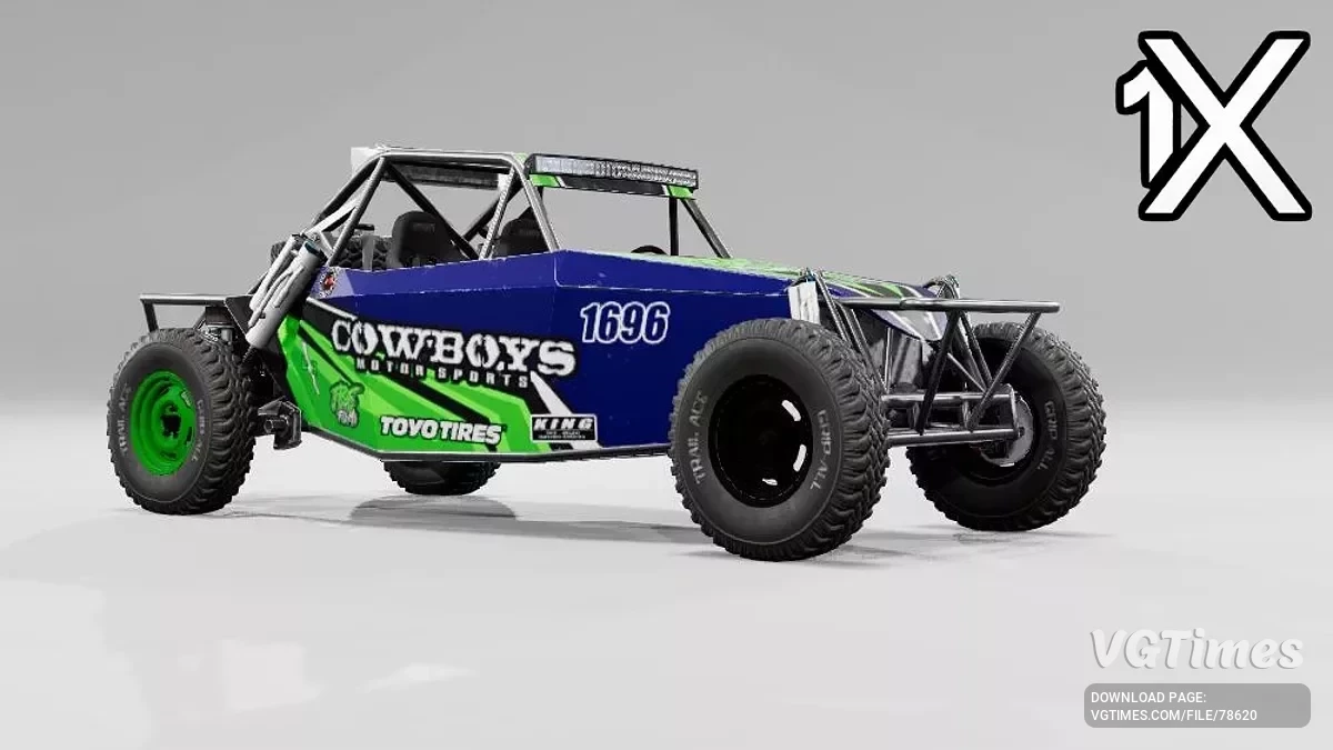 BeamNG.drive — Wubzco 1600 Car 1-X v1.0 (0.34.x)