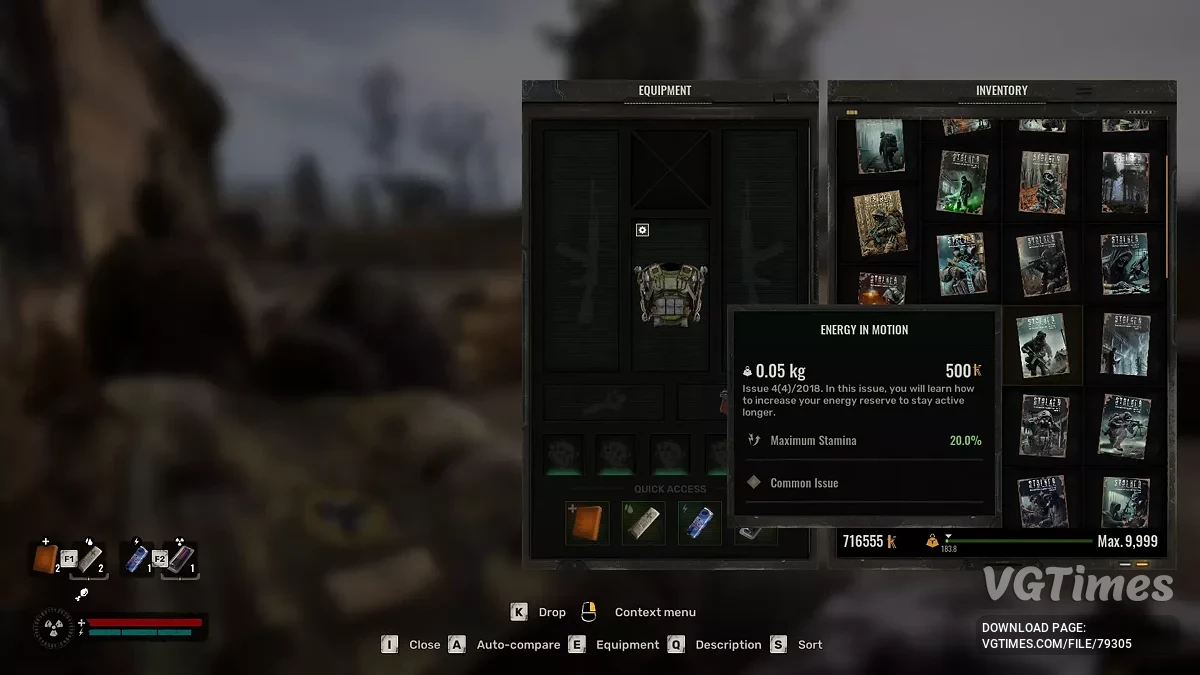 S.T.A.L.K.E.R. 2: Heart of Chornobyl — Revistas de habilidades