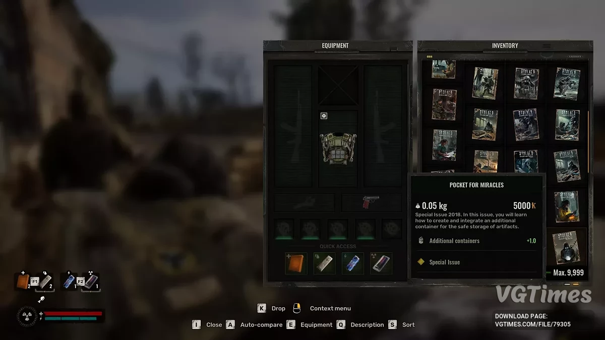 S.T.A.L.K.E.R. 2: Heart of Chornobyl — Revistas de habilidades