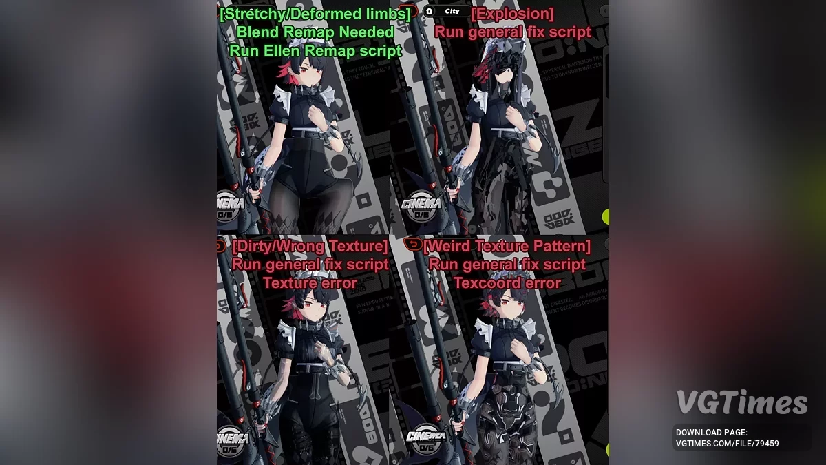 Zenless Zone Zero — ZZZ 1.5 Виправлення персонажа